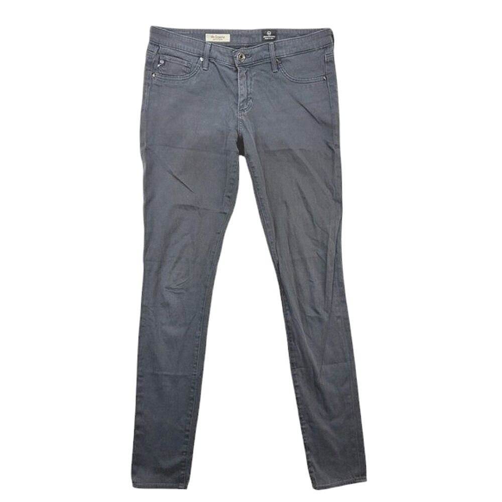 AG Adriano Goldschmied Legging Jeans Women's 28R Gray Super Skinny Stretch Denim